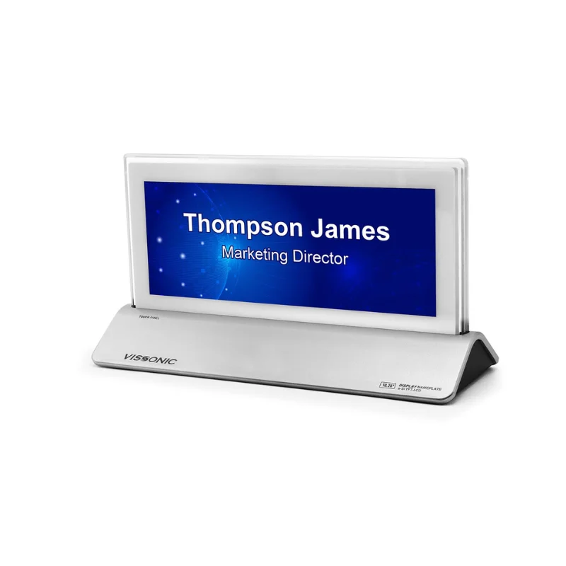 Conference Electronic Name Plate audio Conferencing solution- Ezisol