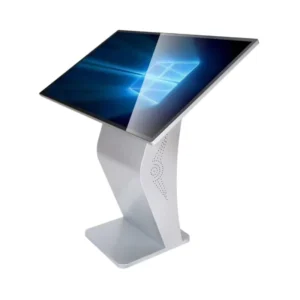 K- shape interactive kiosk by Ezisol