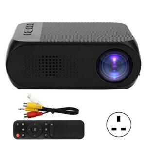 Limouyin Mini Projector, Portable Mobile Phone WiFi Projector, Micro 1080P HDMI Multi-Function Home Theater, Compatible with Laptops_Smart