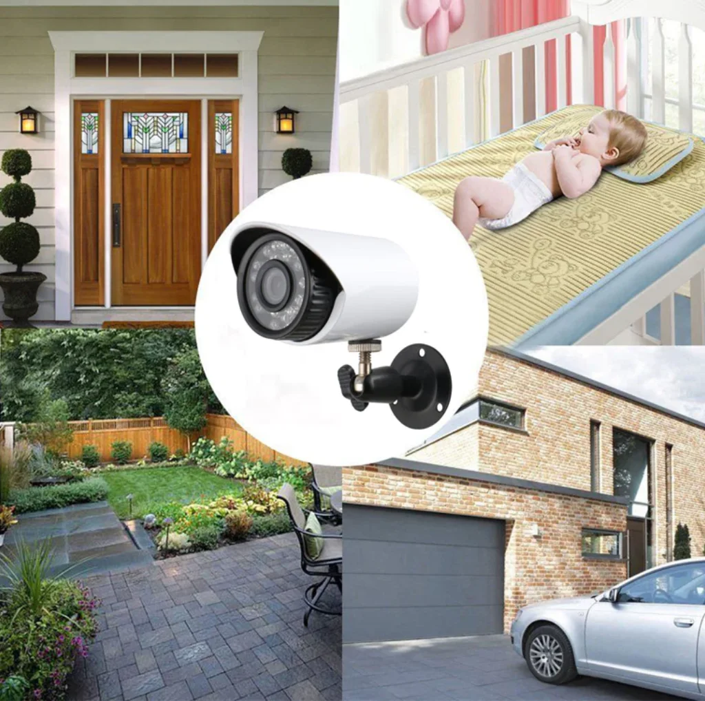 Multiple views of CCTV system for Home.